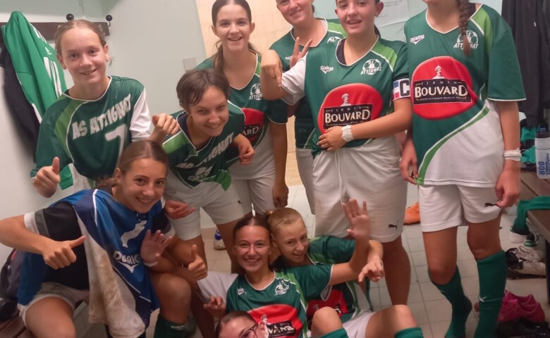 U15 F : Des filles euphoriques !